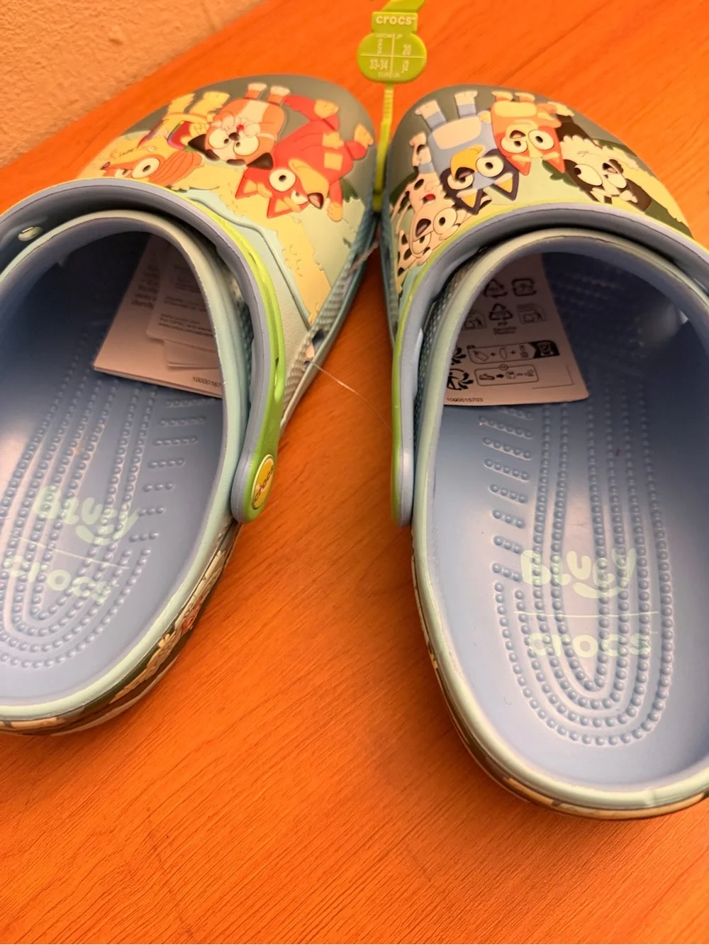 CROCS light blue